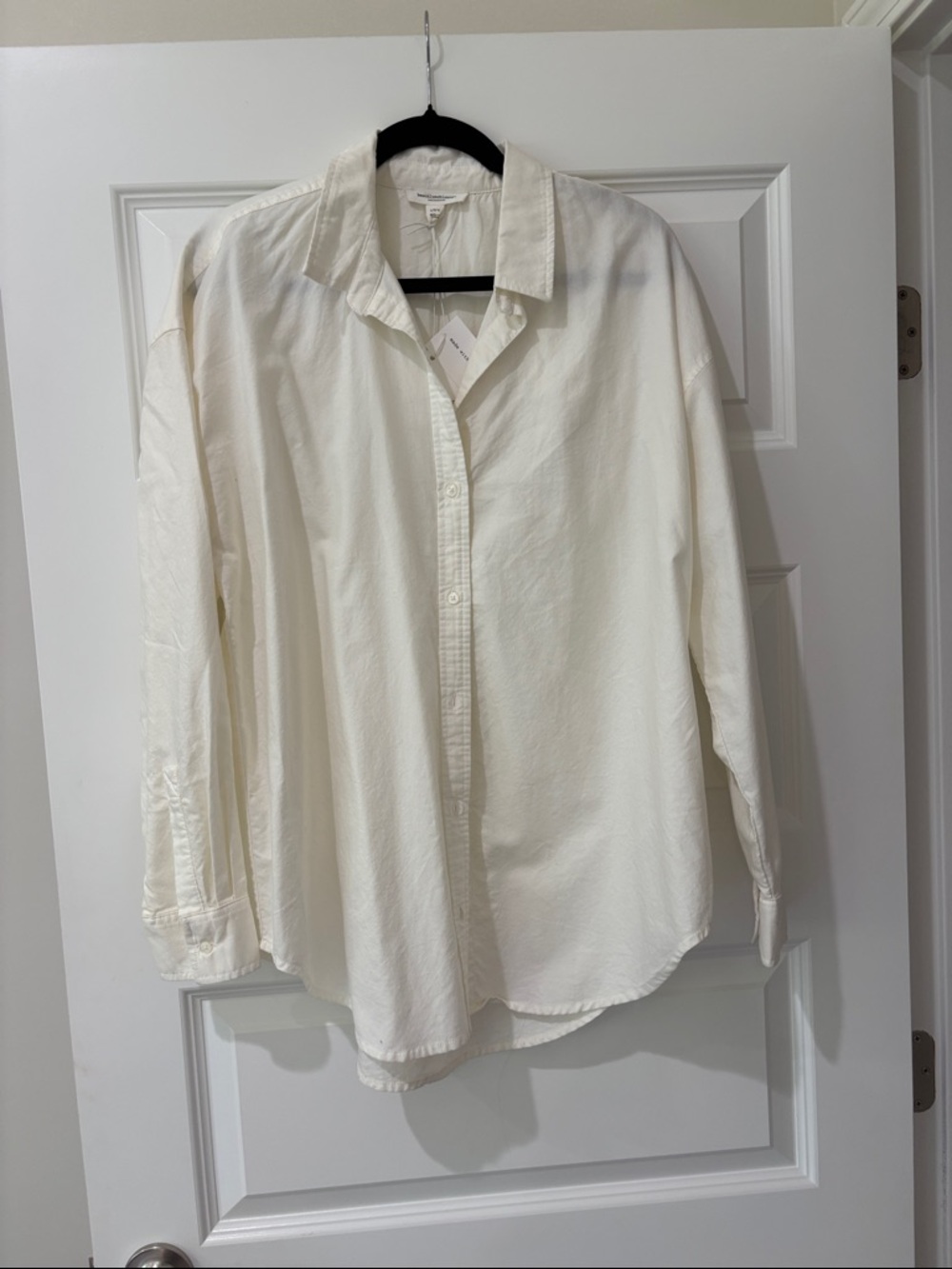 beachlunchlounge Off-White Casual Button-Down Shirt